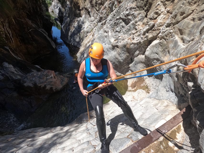 From Estepona: Guadalmina River Guided Canyoning Adventure - What the Guadalmina canyoning route is really like