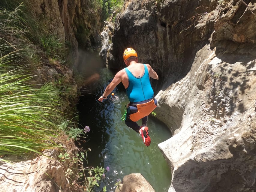 From Estepona: Guadalmina River Guided Canyoning Adventure - The guides make the difference