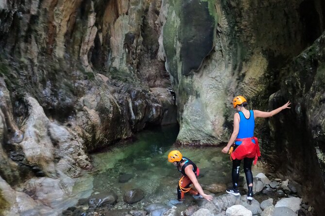 From Estepona: Guided Canyoning Tour on the Guadalmina River - Slides, snacks, and the rhythm of the outing