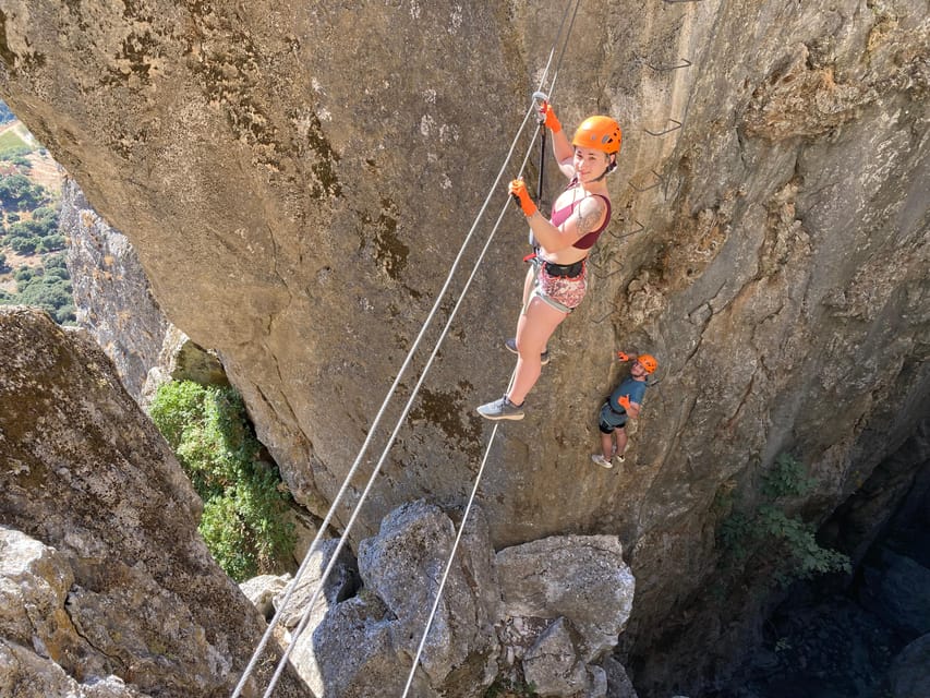 From Estepona: Vía Ferrata de Benalauria climbing tour - Views across the Genal Valley