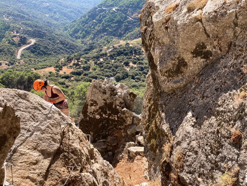 From Estepona: Vía Ferrata de Benalauria climbing tour - Who should book this climb