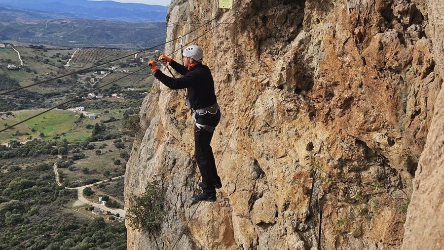 From Estepona: Vía Ferrata de Casares guided climbing tour - Why Casares is a fine setting for a first via ferrata