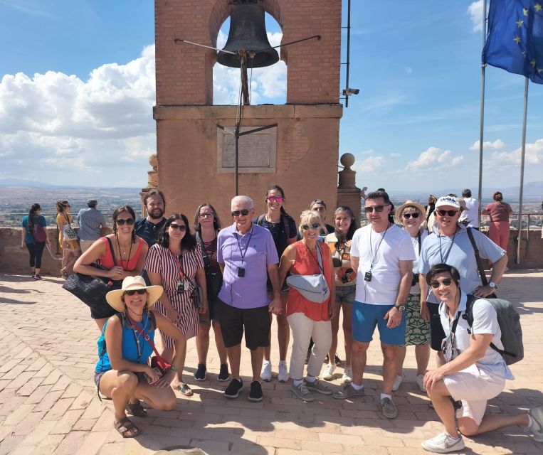 From Malaga: Alhambra Guided Tour with Entry Tickets - The Alcazaba and Granada views