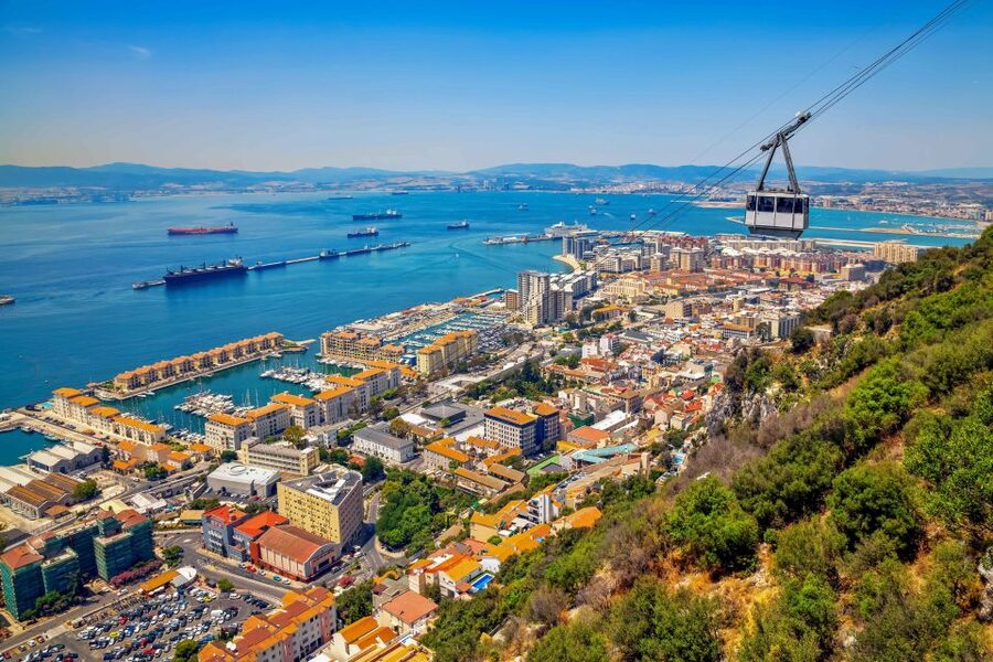 From Malaga and Costa del Sol: Gibraltar Sightseeing Tour - St. Michael’s Cave and its illuminated interior