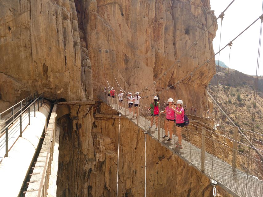From Málaga: Caminito del Rey Full-Day Tour - The Conde de Guadalhorce Dam comes first