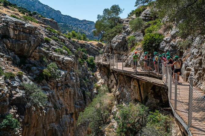 From Malaga Caminito del Rey Guided Tour with transportation - Walking the gorge for three and a half hours