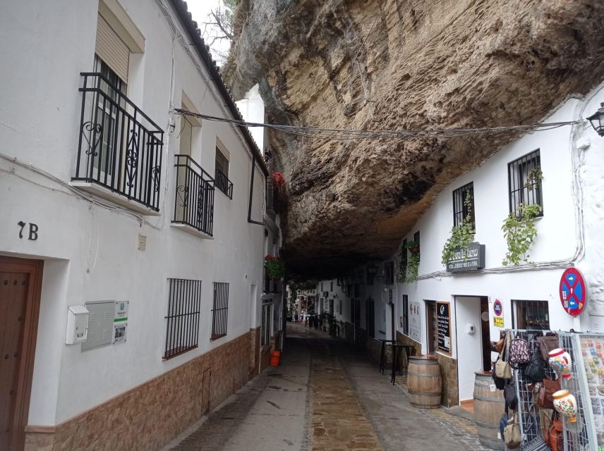 From Málaga: Ronda+Setenil de las Bodegas with Little Train - Setenil de las Bodegas and its rock-roofed streets