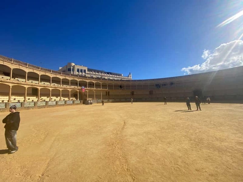 from Marbella, Estepona:Private tour Ronda incl. transfer,bullring,tapas - Inside one of Spain’s oldest bullrings
