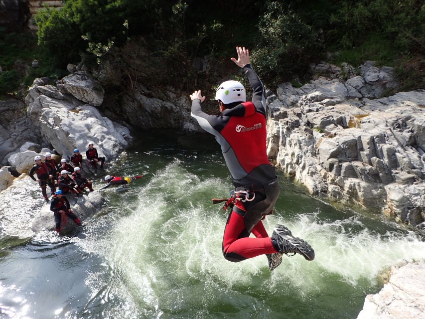 From Marbella: Guadalmina River Guided Canyoning Adventure - The Rappel at Charca de los Tubos
