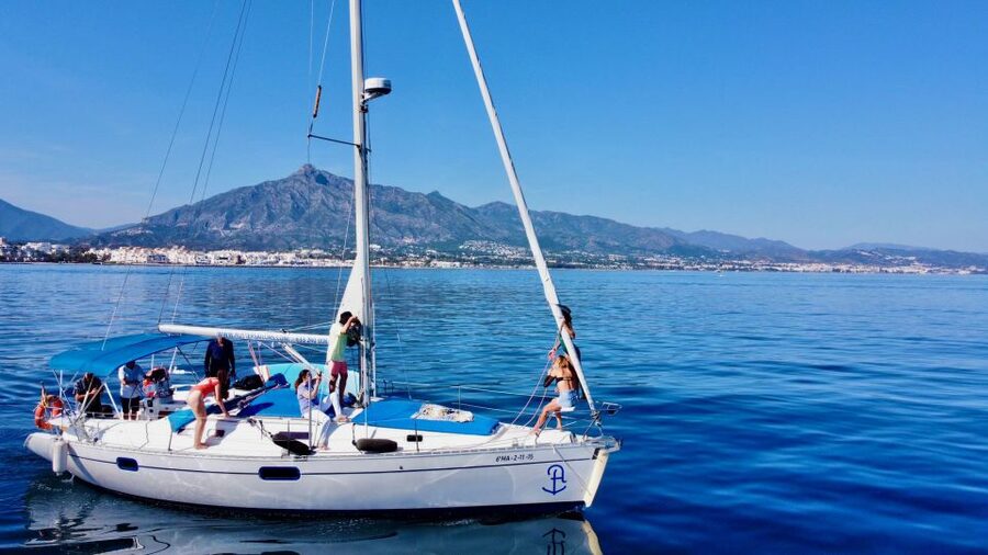 From Marbella: Private and Group Sailboat Cruise & Drinks - Dolphins, sea life, and the luck factor