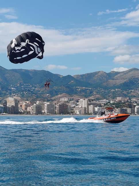 Fuengirola: Deluxe Parasailing Flight from Fuengirola Port - Taking off from Fuengirola Port