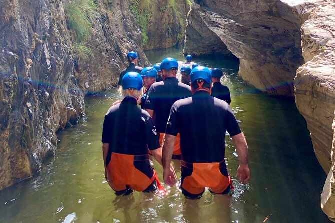 Guided Canyoning Adventure Near Marbella (Benahavís River Walk) - Guides who keep the group moving