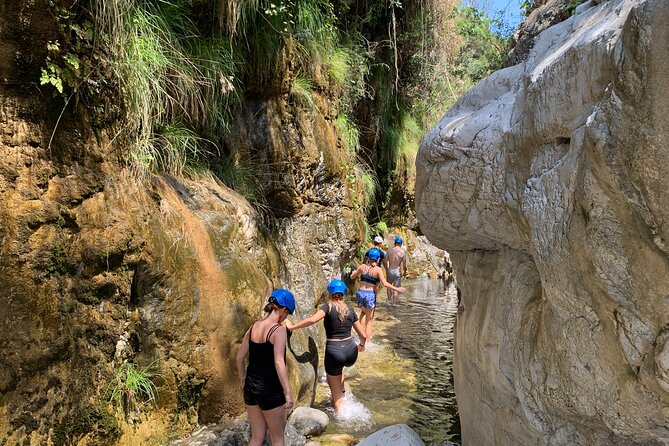 Guided Canyoning Adventure Near Marbella (Benahavís River Walk) - Entering the Guadalmina River