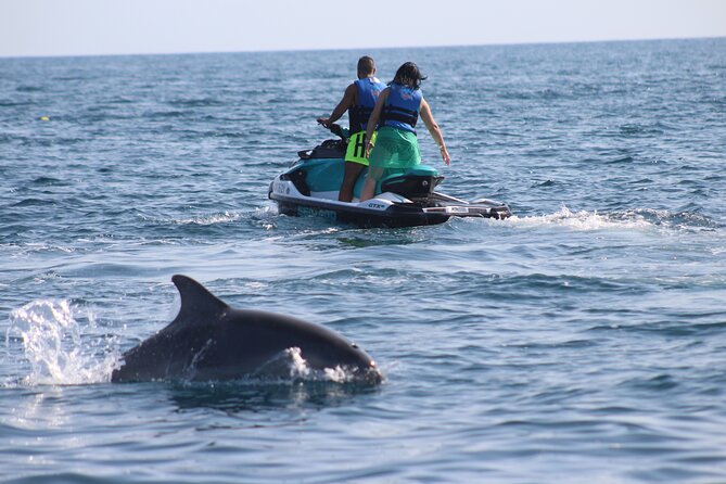 Guided JETSKI tour along the coast of Marbella, enjoy 30 minutes or 1 hour - The chance of seeing dolphins