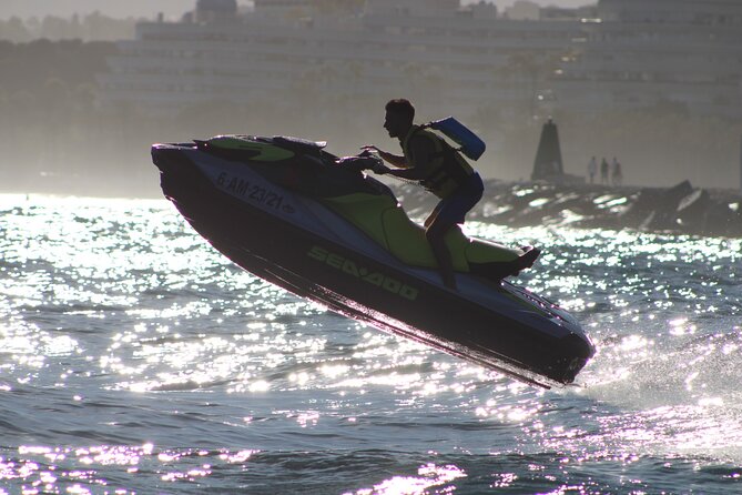 Guided JETSKI tour along the coast of Marbella, enjoy 30 minutes or 1 hour - Why the two-person limit matters