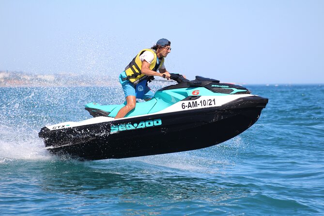 Guided JETSKI tour along the coast of Marbella, enjoy 30 minutes or 1 hour - Taking the controls along Marbella’s bay