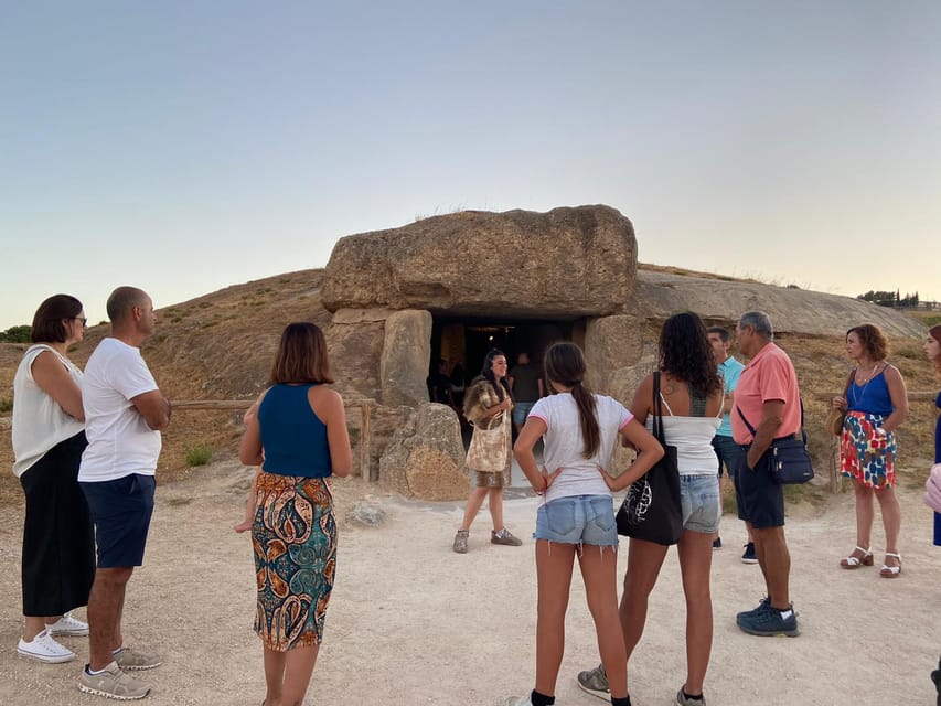 Guided visit to the dolmens of Antequera - Entering the Menga dolmen
