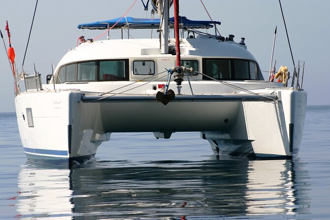 Half-Day Luxury Catamaran Sailing Cruise in Granada - La Cantarrijan and the main water stop