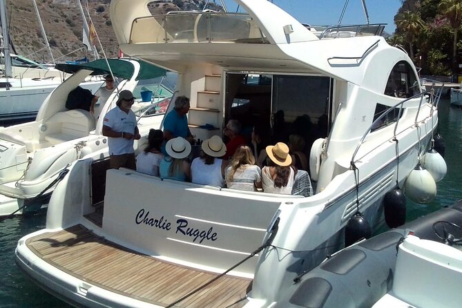Half-Day Luxury Motor Yacht Cruise in Granada - The route across La Herradura Bay