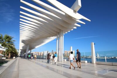 Half-Day Private Taxi Tour to Malaga Historic Center