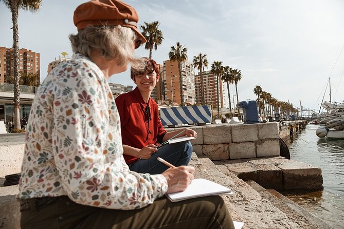 I DRAW Malaga: Art and Drawing Lesson - by OhmyGoodGuide! - Turning Malaga Into Your Sketchbook