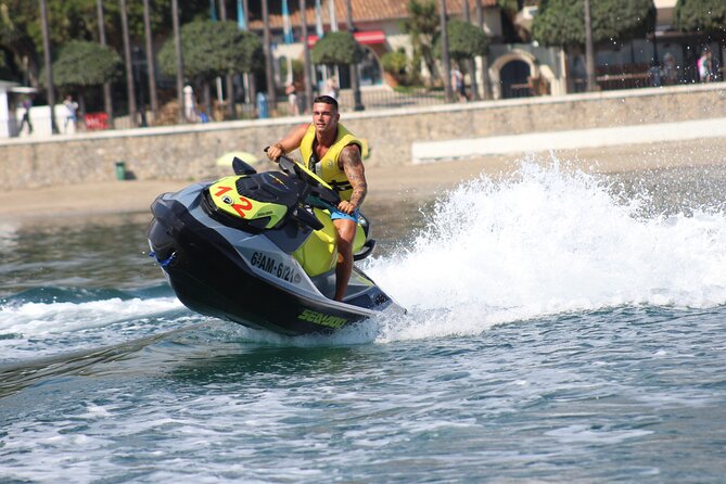 Jet Ski Experience in Marbella - Thirty minutes of speed, with no wasted sightseeing time