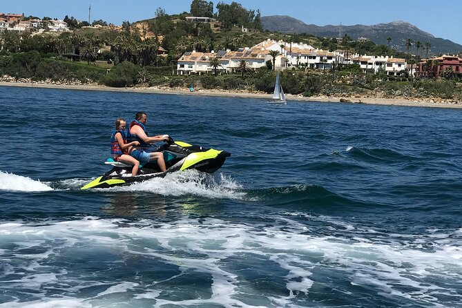Jet Ski Rental in COSTA DEL SOL (Photo report) - A quick burst of speed near Puerto de la Duquesa