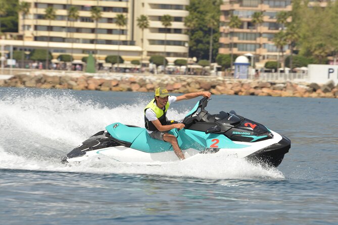JET SKI TOUR Experience 1 Hour. - The sea swim stop
