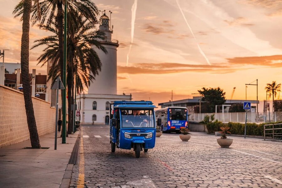 Málaga 1-hour by TukTuki: Essential and Private Tour - Comfort, access, and who should think twice