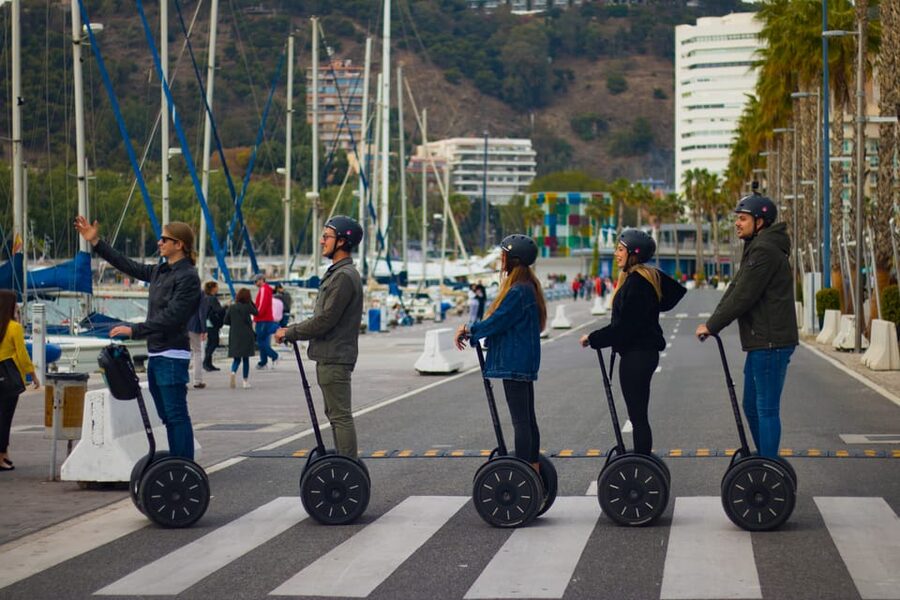 Malaga: 2-Hour Monumental Segway Tour - Picasso, Plaza de la Merced, and the Roman Theater