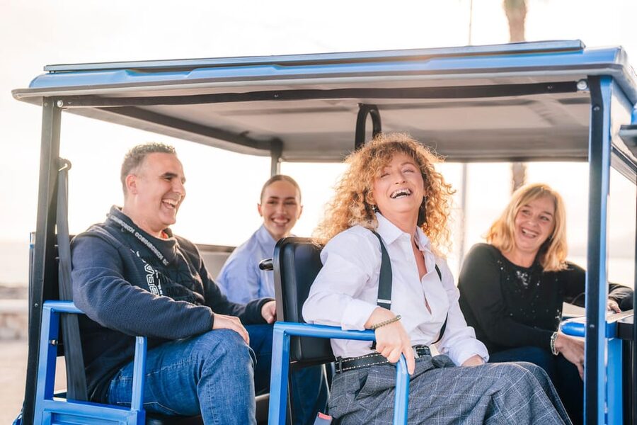 Málaga 2-Hour TukTuki Tour: Private Experience - El Limonar and the climb to Gibralfaro