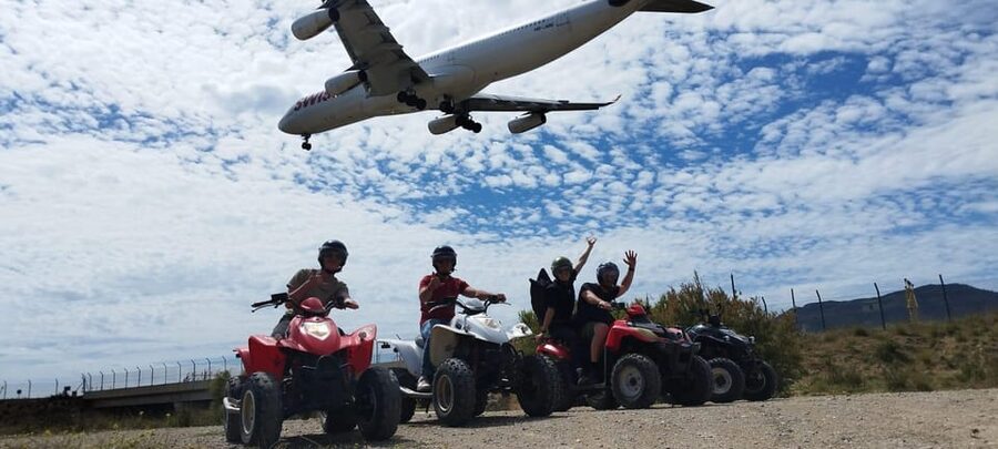 Málaga: 3-Hour Guided All-Terrain Two-Seater Quad Tour - A café break in an Andalusian village