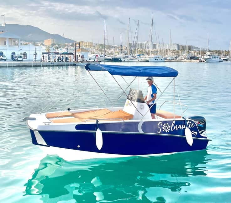 Malaga: 5-Seater Speedboat Boat Rental Without a License - The boat’s equipment and its limits