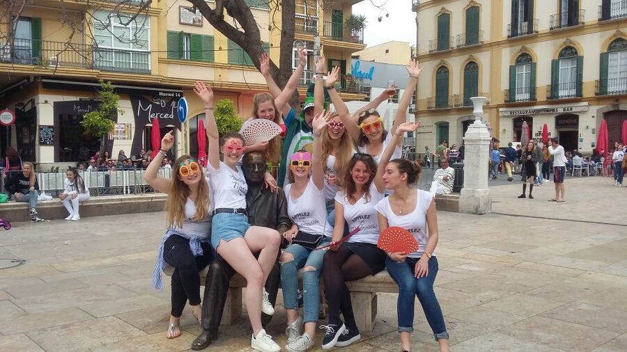 Malaga: Bachelorette Party Treasure Hunt - From Plaza de la Constitución to Picasso’s Málaga