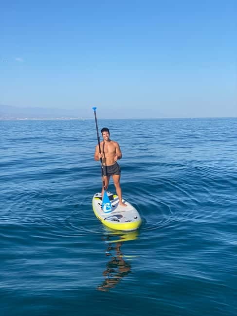 Málaga: Boat Tour w/ Snorkeling, Water Activities, and Lunch - The 20-foot slide and calmer water activities