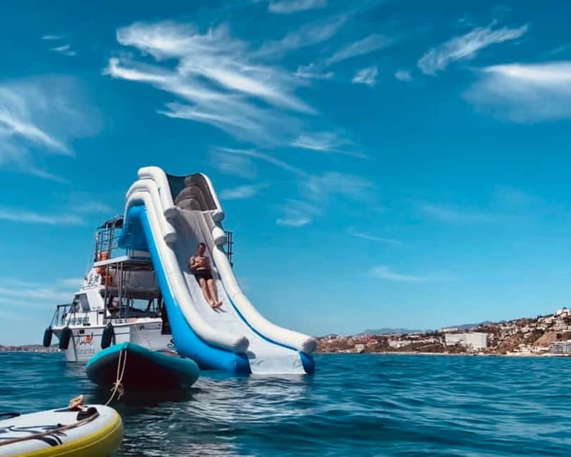 Málaga: Boat Tour w/ Snorkeling, Water Activities, and Lunch - Searching for dolphins along the Málaga coast