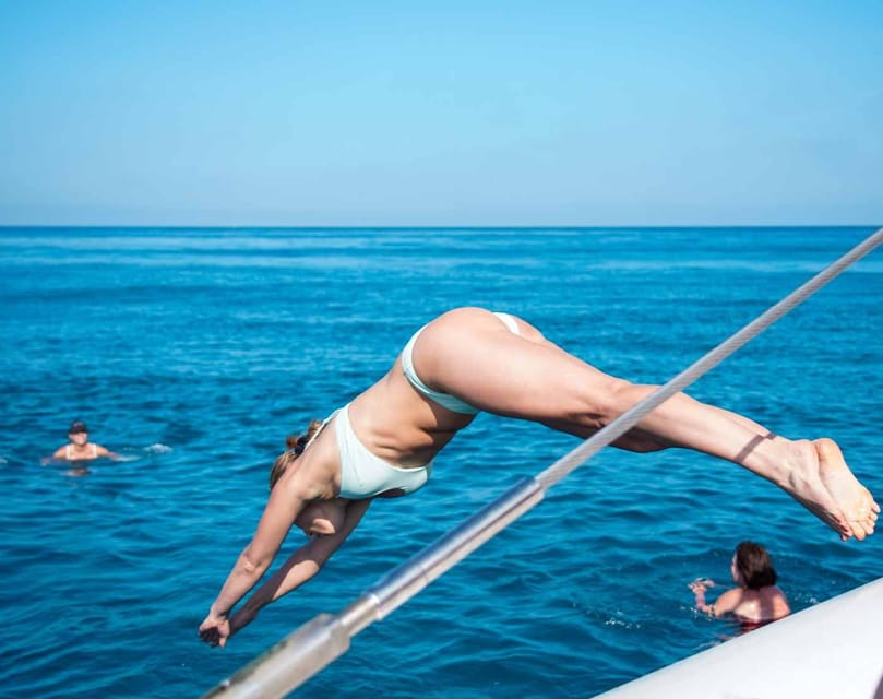 Malaga: Catamaran Sailing Cruise with Swimming & Optional DJ - Practical tips for a smoother trip