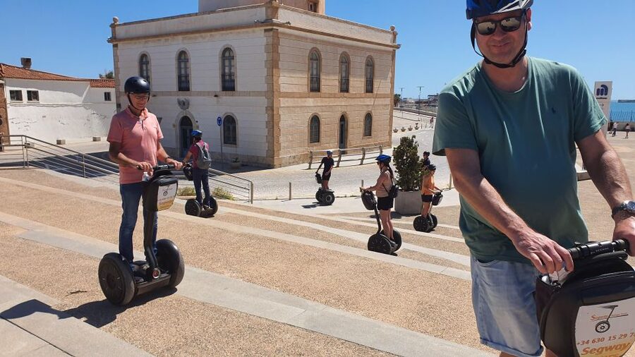 Malaga: Complete City Highlights Segway Tour - The climb to Gibralfaro rewards the effort