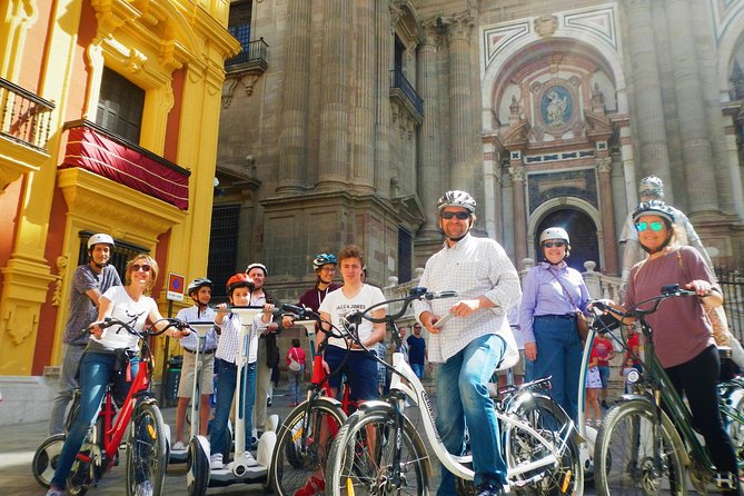 Malaga Electric Bikes Guided Tour - Along the Alcazaba toward the sea