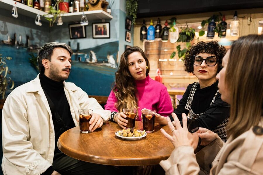 Malaga: Food Tour with Local Guide, Tapas, and Drinks - Stop two: octopus, meatballs, and the Spanish small-plate tradition