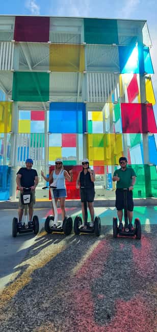 Malaga: Gibralfaro Castle, Bullring and Port Segway Tour - Rolling through Malaga Park