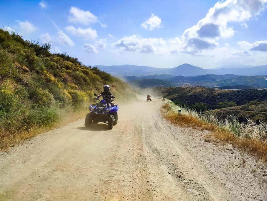 Málaga: Off-road 1-hour Guided Quad Biking in Mijas Mountain - Key points before you book