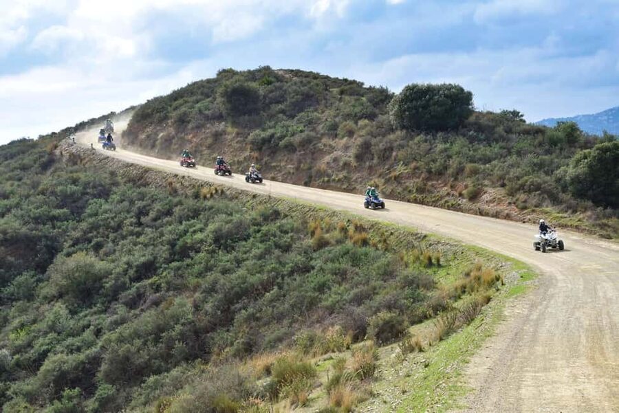 Málaga: Off-road 1-hour Guided Quad Biking in Mijas Mountain - First ride: 20 minutes into the Sierra de Mijas