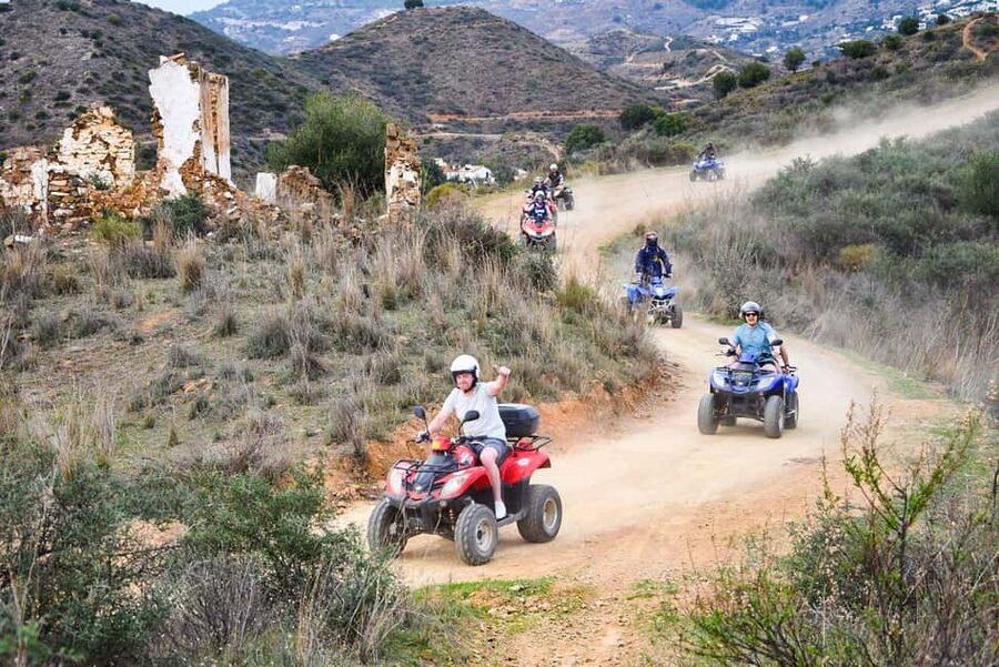 Málaga: Off-road 1-hour Guided Quad Biking in Mijas Mountain - The 10-minute briefing makes a difference