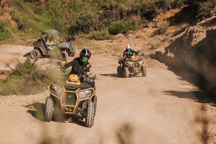 Málaga: Off-Road 2-Hour Tour by 2-Seater Quad in Mijas - The pace, the guide, and the beginner question