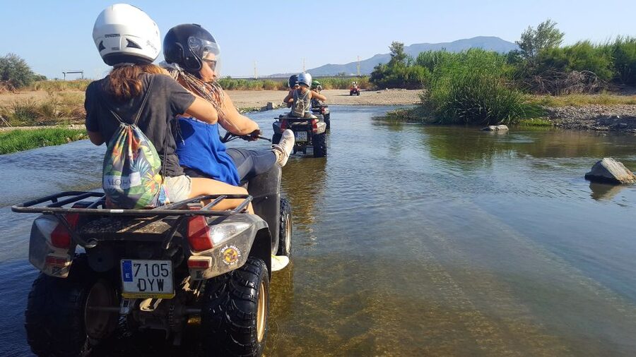 Málaga: Off-Road 2-Seater Quad Tour through Land and River - A Málaga adventure with more variety than speed