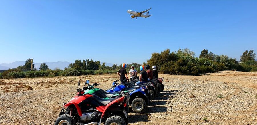 Málaga: Off-Road 2-Seater Quad Tour through Land and River - The river crossing is the big variable