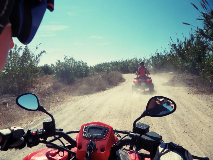 Málaga: Off-Road 2-Seater Quad Tour through Land and River - White villages and views toward the sea