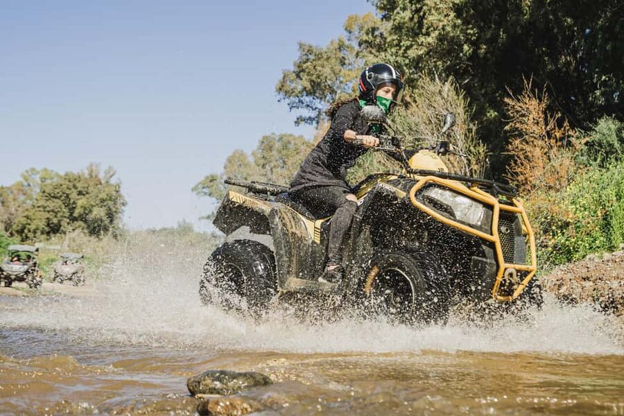 Málaga: Off-road Tour by 2-Seater Quad in Mijas - The climb to Valtocado Views