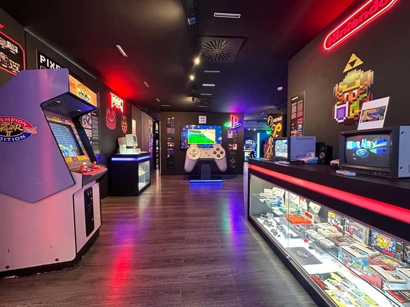 Malaga: OXO Video Game Museum Ticket Entry - The Future floor looks beyond familiar consoles